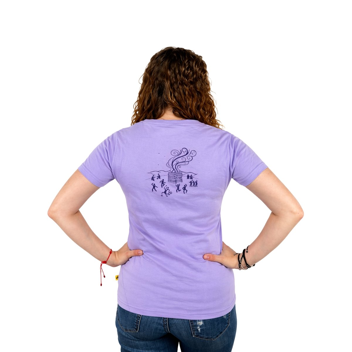 Polera Mujer Lila 4 Polera Mujer Lila - Imagen 4