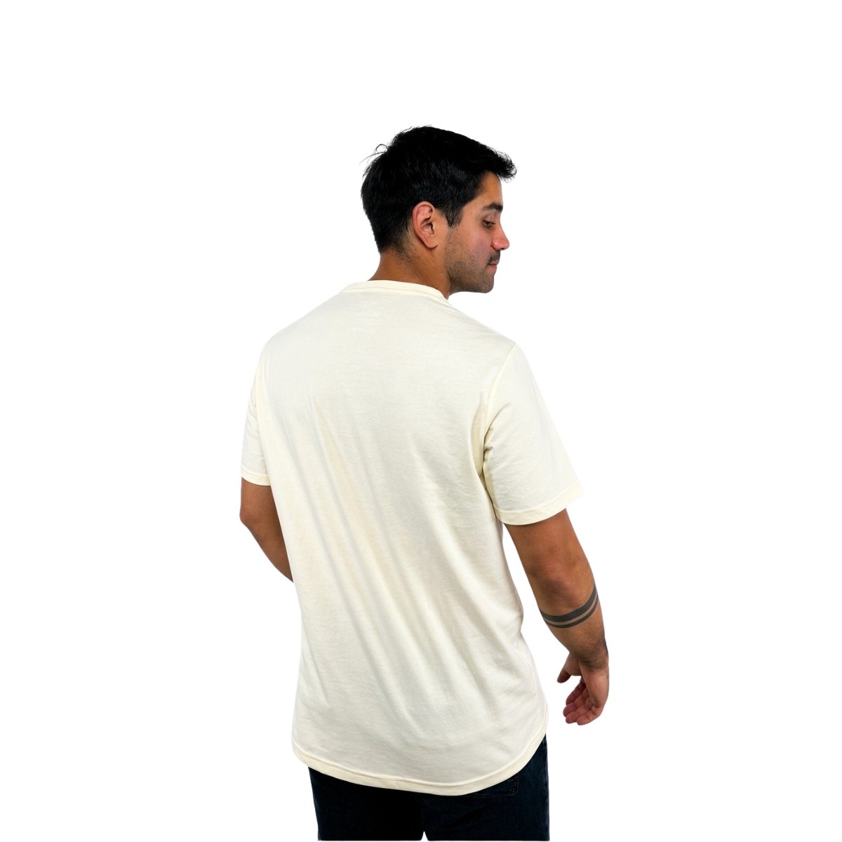 Polera Hombre Crema 5 Polera Hombre Crema - Imagen 5