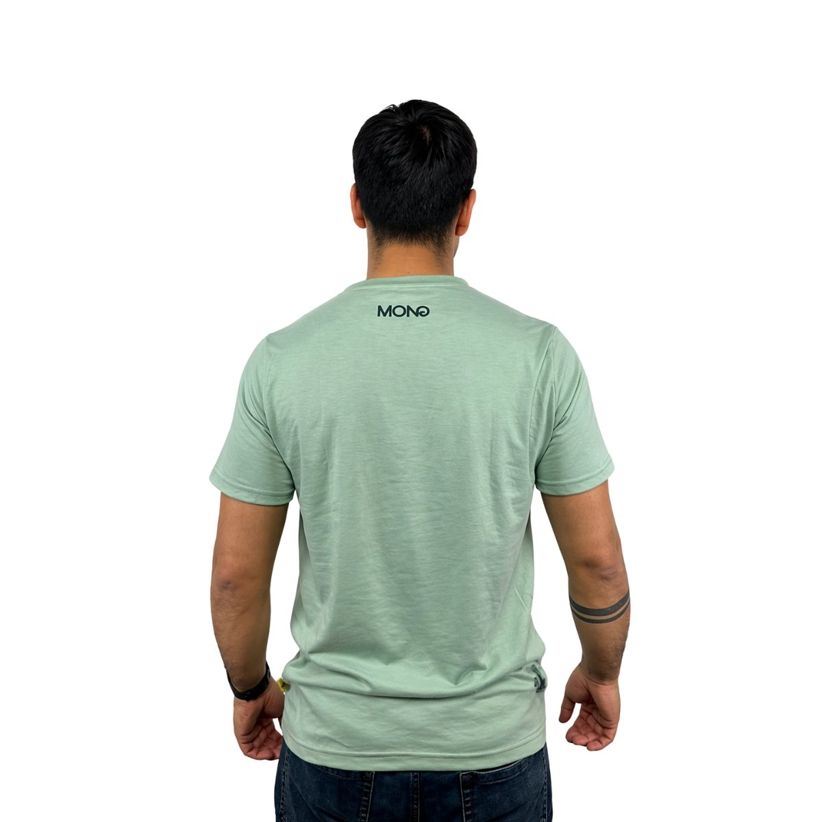 Polera Hombre Verde Nilo 5 Polera Hombre Verde Nilo - Imagen 5