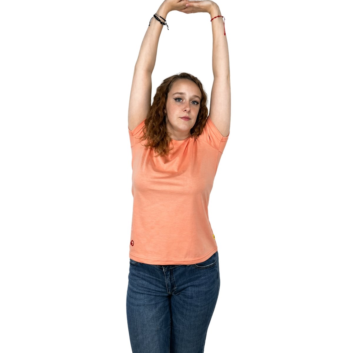 Polera Mujer Damasco 4 Polera Mujer Damasco - Imagen 4