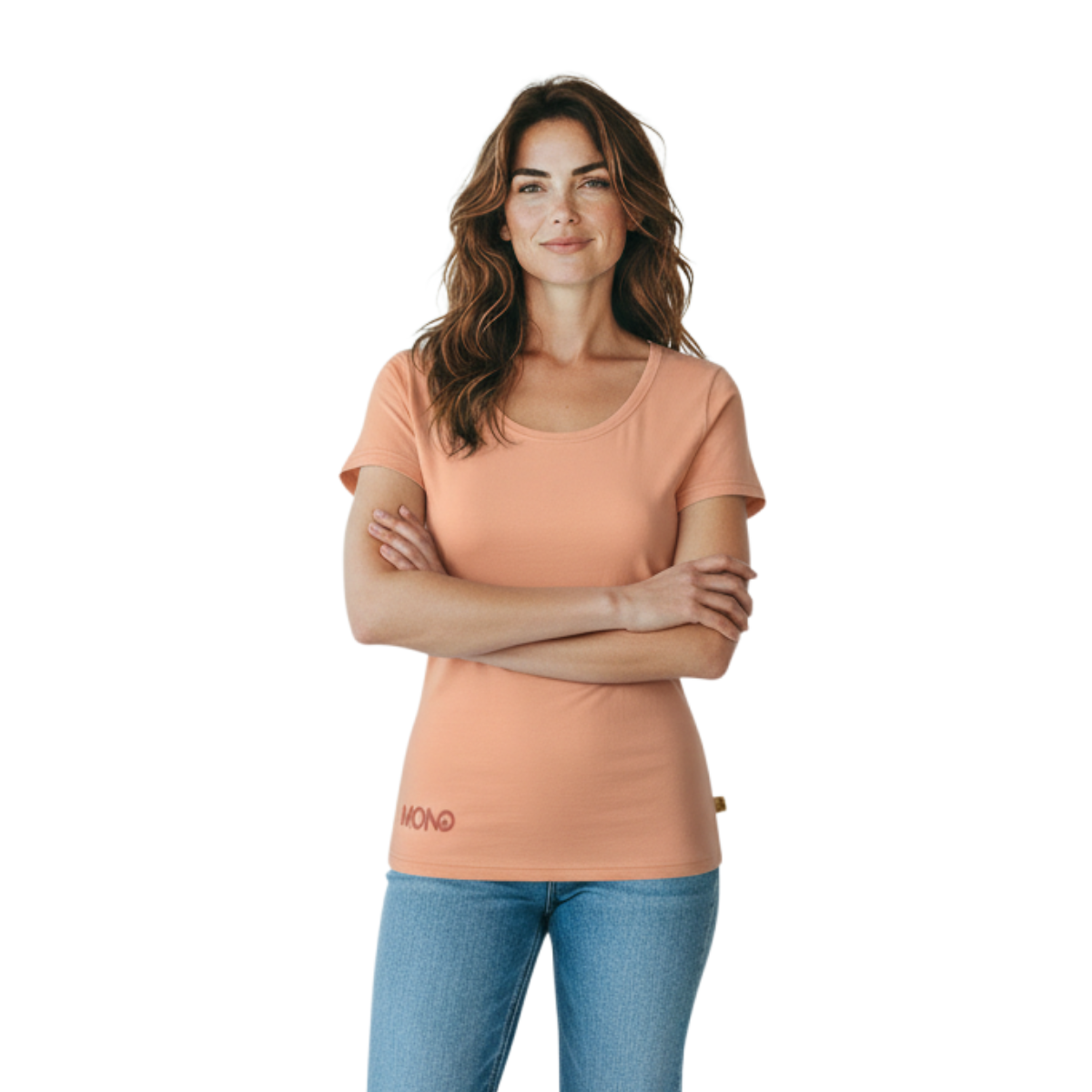 Polera Mujer Damasco 3 Polera Mujer Damasco - Imagen 3