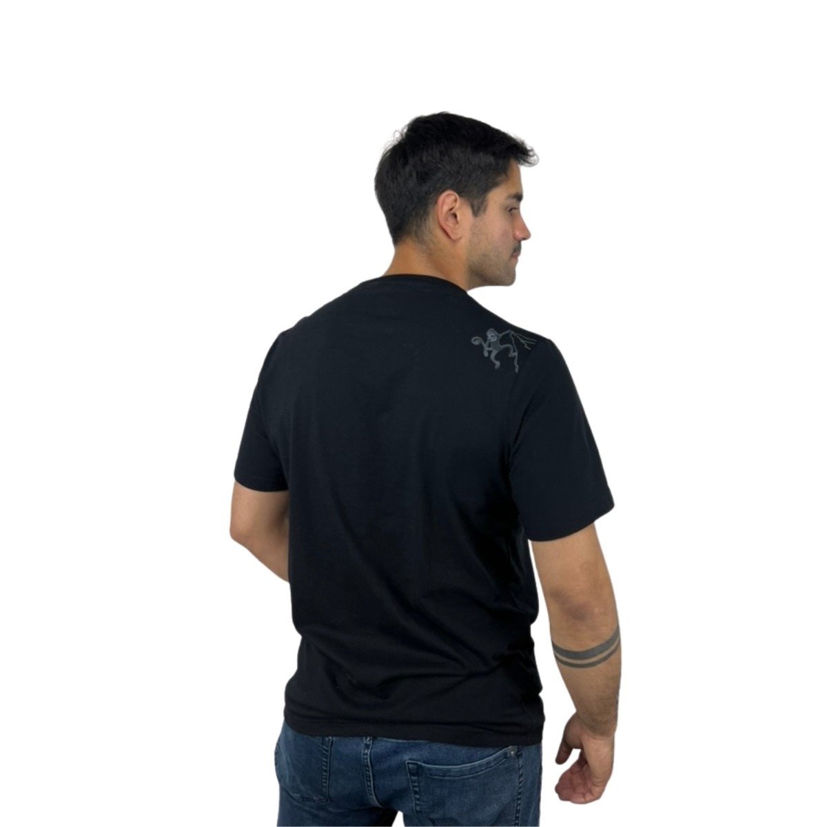 Polera Hombre Negro 6 Polera Hombre Negro - Imagen 6