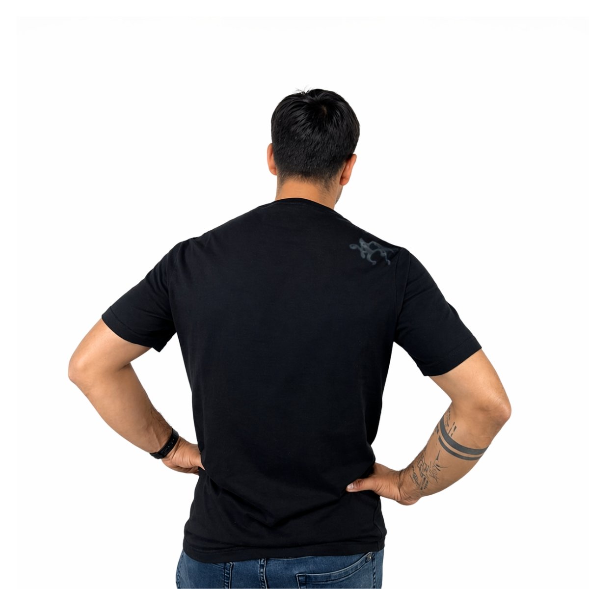 Polera Hombre Negro 5 Polera Hombre Negro - Imagen 5