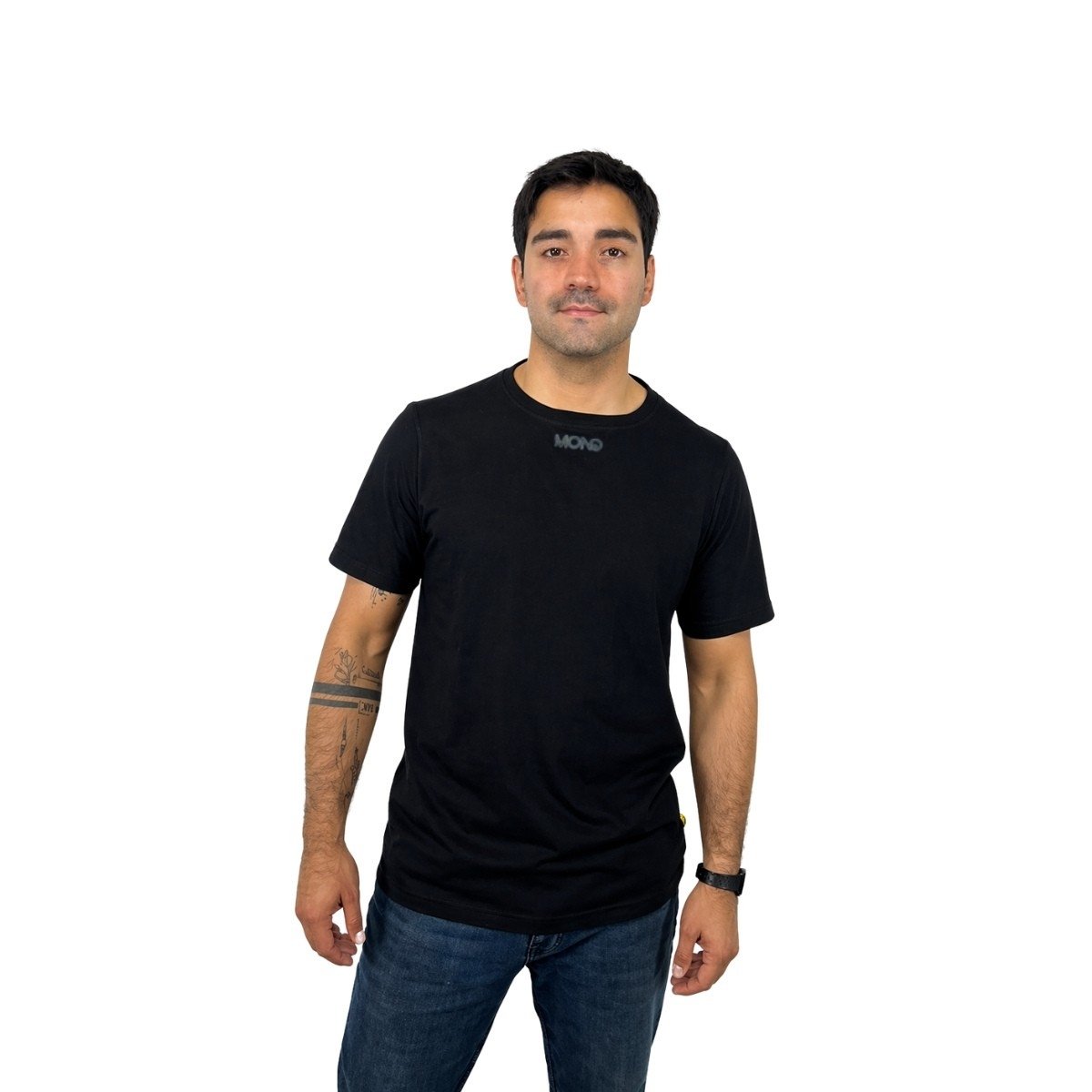 Polera Hombre Negro 3 Polera Hombre Negro - Imagen 3